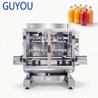 Mesin Pengisi Cairan Otomatis Kecepatan Tinggi untuk Jus Buah, Lini Produksi Botol Multi Jenis