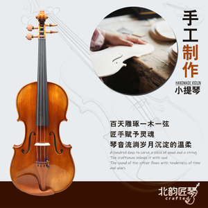 Violon d'étude CHENTUO CT3.5 le plus vendu, fait main, en épicéa massif, dos en érable, ébène, pour débutants, en fibre de carbone, fabriqué en Chine - Product Image 2