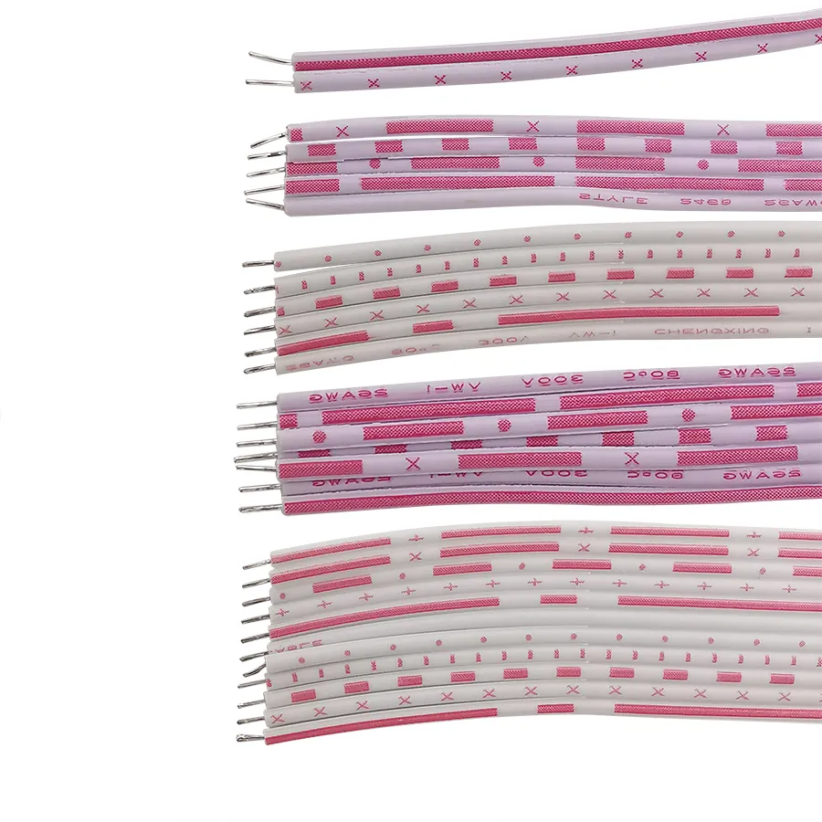 5Pcs XH2.54 XH 2.54mm 2 P/3/4/5/6/7/8/9/10/12 핀 여성 플러그 터미널 케이블 JST 와이어 커넥터 싱글/더블 헤드 레드 화이트 라인