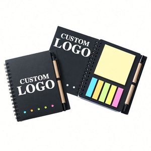 <b>Custom</b> Logo Sticky Notes - Personalized Shape & Color Memo Pads, Die-Cut Design, Bulk Order for Office/School, Free Samples - Product Image 1
