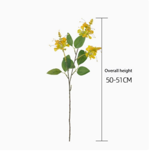 Flor de Araña Artificial Estilo INS, Tallo Artificial de <span class=keywords><strong>Cleome</strong></span> Hassleriana para Decoración Boho de Hogar y Bodas - Product Image 3