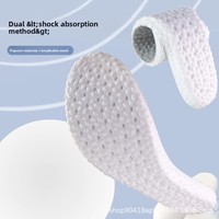 Semelles de chaussures de sport respirantes et absorbant les chocs, semelles de remplacement élastiques et souples pour chaussures de course pour hommes et femmes