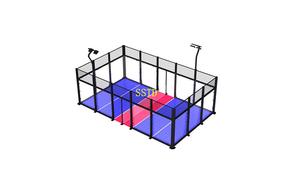Proveedor <span class=keywords><strong>de</strong></span> Pistas <span class=keywords><strong>de</strong></span> Pádel Panorámicas Individuales para Deportes - Product Image 2