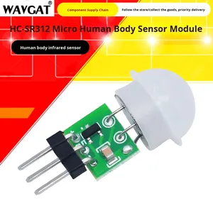 HC-SR312 Micro Optical <strong>Sensor</strong> <strong>Module</strong> Pyroelectric Infrared <strong>Sensor</strong> 3.3V 120 Viewing Angle 2s Response Time for Accurate Human - Product Image 2