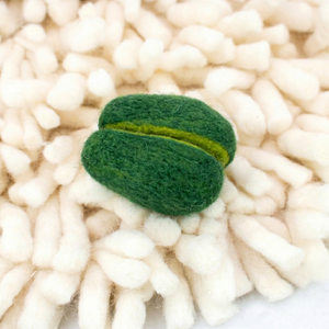 Aguacate de Fieltro para Manualidades y Proyectos DIY para Niños, Comercio Justo, Hecho a Mano, Lana Ecológica - Product Image 4