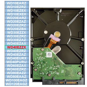 WD40EZZX BLUE 4TB SATA 3.5HDD 5400Rpm 128MB Cache NCQ CMR NoTouch Ramp Load Compatible Acronis Cloning Windows 11/10/8.1 et plus - Product Image 1