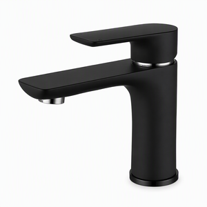 <span class=keywords><strong>AMAXO</strong></span> Anti-Fingerabdruck Einloch-Waschtischarmatur Waschtisch-Mischbatterie mit Keramikventilkern Geeignet für Badezimmer - Product Image 1