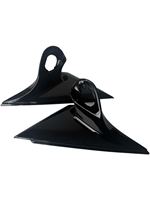 Nouveau support triangulaire noir extensible pour rétroviseur latéral droit Mercedes-Benz Classe E 213, plaque de rétroviseur de recul