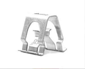 Custom galvanized metal stamping spring steel Universal Car Retaining Clip Buckle Metal Nut U-Type Clips Retainer U Nut Clip