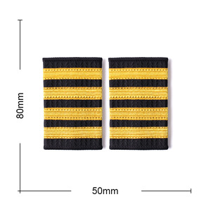 Shero Pilot Epaulette Charreteras y Hombreras Para Piloto Comercial Piloto Privado - Product Image 6