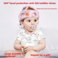 Casque anti-collision pour bébé et tout-petit, casquette anti-chute, pour apprendre à marcher, doux, respirant, lavable, quatre saisons, unisexe