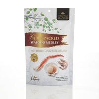 Sachet Doypack pour Aliments Surgelés, Imperméable à l'Humidité, Imprimé par Gravure, Recyclable, Résistant aux Perforations, Certifié BRCGS
