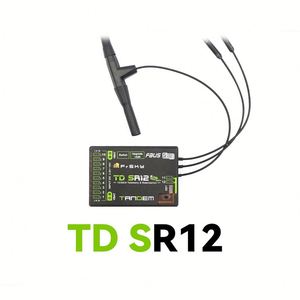Receptor FrSky TD SR12 de 2.4Ghz y 900Mhz de Largo Alcance con Función de Estabilización ADV para Piezas y Accesorios de RC - Product Image 2