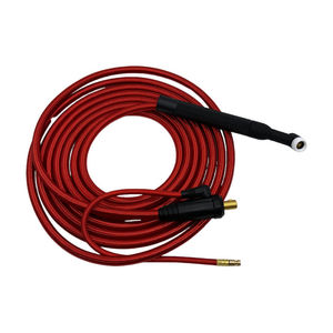 Torche de soudage TIG refroidie par air WP26 200A 150A avec câble de 4m ou 8m, <span class=keywords><strong>pistolet</strong></span> de soudage <span class=keywords><strong>à</strong></span> l'<span class=keywords><strong>arc</strong></span> argon pour soudage intensif de l'acier inoxydable et de l'aluminium - Product Image 4