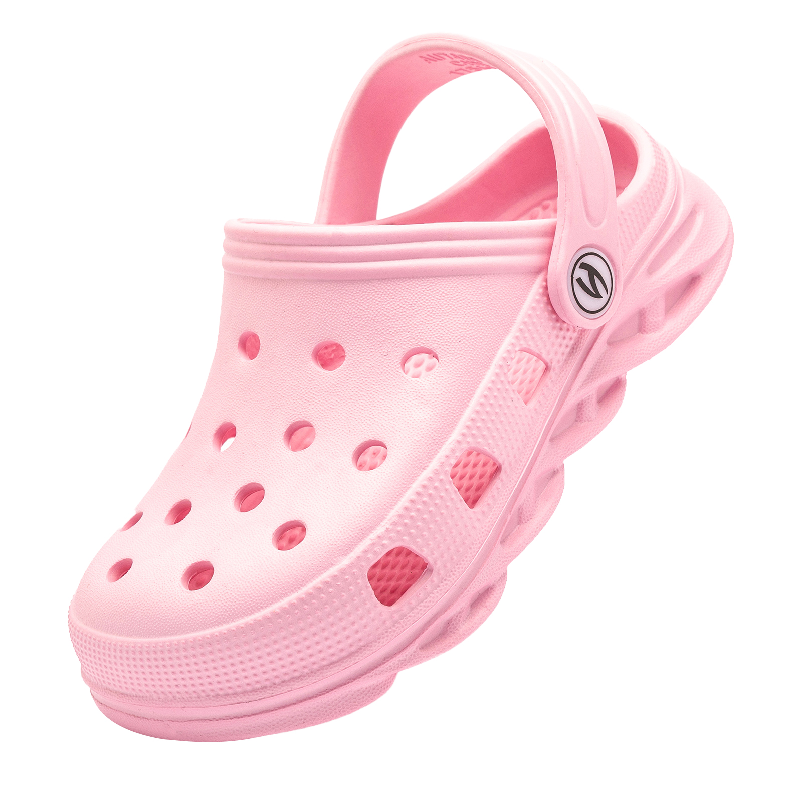 Классические садовые сабо для малышей Hobibear, без застежки, с рисунком, симпатичные детские сандалии для воды, летняя мультяшная обувь