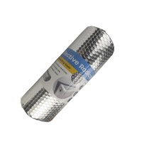 Rouleau de feuille d'isolation à bulles en feuille d'aluminium réfléchissante auto-adhésive moderne Protection contre la chaleur pour le toit ou le mur de la fenêtre