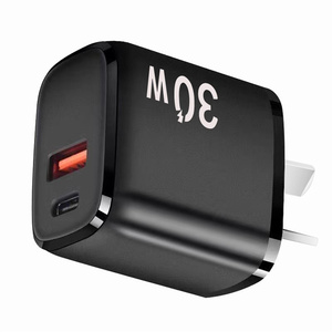 Sạc nhanh 30W A+C PD QC3.0 +USB Type C, bộ chuyển đổi sạc nhanh, đầu sạc du lịch chuẩn US EU UK Australia - Product Image 4