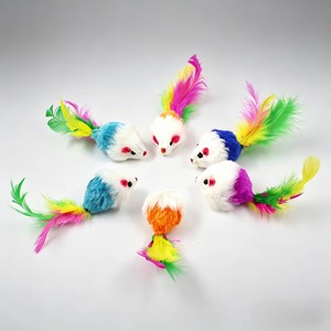 Juego de 15 Juguetes de Peluche de <span class=keywords><strong>Tom</strong></span> y Jerry para Gatos, Ratones Pequeños para que los Gatos Jueguen, Juguetes para Gatos para Autoentretenimiento, Juguetes para Estimular a los Gatos - Product Image 2