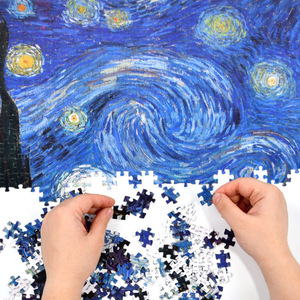 Candy House Puzzle en papier en forme <span class=keywords><strong>de</strong></span> X <span class=keywords><strong>de</strong></span> 1000 pièces, Bestseller transfrontalier ; Jouet anti-stress <span class=keywords><strong>de</strong></span> difficulté élevée pour filles - Product Image 4
