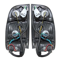 Feux arrière à LED Toyota Tundra avec clignotants séquentiels, plug-and-play, fumés, pour modèles 2000-2006