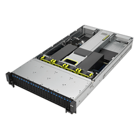 Serveur 2U RS720-E11-RS24U à double processeur, prend en charge 32 DIMMs, 4 emplacements PCIe 5.0, 24 NVMe, 1 GPU double emplacement, OCP 3.0