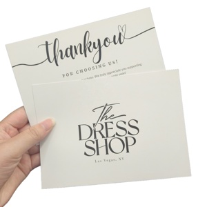 Cartes de remerciement imprimées personnalisées de haute qualité avec enveloppes cartes de voeux en gros cartes d'anniversaire pour petit ami - Product Image 1