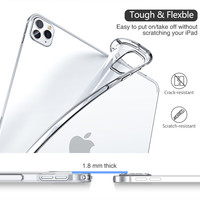 Ins-Low qquantité minimale de commande/MOQ-Mini étui en TPU souple antichoc avec porte-crayon, imprimé sur mesure, pour Apple iPad Mini 1/2/3/4/5/6