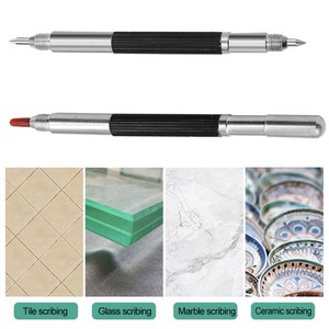 Punta <span class=keywords><strong>de</strong></span> aleación afilada Scriber azulejo <span class=keywords><strong>de</strong></span> vidrio <span class=keywords><strong>de</strong></span> doble cabeza rotulador <span class=keywords><strong>de</strong></span> cerámica diamante tallado en madera herramientas <span class=keywords><strong>de</strong></span> marcado <span class=keywords><strong>de</strong></span> construcción - Product Image 6