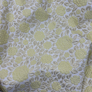 Tela Brocada Metálica 3D 100% Poliéster con Patrón Bordado para <span class=keywords><strong>Prendas</strong></span> <span class=keywords><strong>de</strong></span> Niñas <span class=keywords><strong>y</strong></span> Niños - Product Image 5