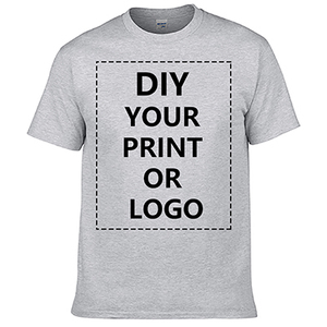 Factory Wholesale Men's Jersey <strong>T</strong>-<strong>Shirt</strong> Custom Print Logo with Silk Screen Printing OEM Designs Blank <strong>T</strong>-<strong>Shirt</strong> - Product Image 5