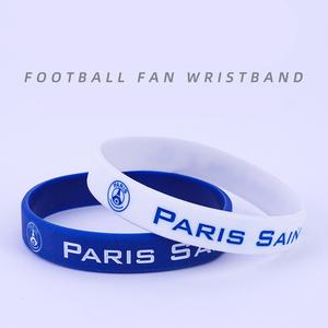 Pulsera de Silicona Personalizada con Logotipo de Club de Fútbol, Pulseras Deportivas Promocionales de Alta Calidad con Tinta en Relieve para Aficionados - Product Image 4