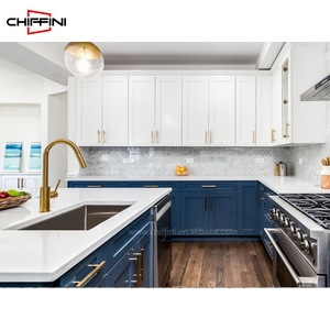 Matte sơn mài trắng Shaker phong cách tủ bếp với Countertop - Product Image 5