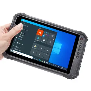 Winpad W801 Rj45/Rs232/Pogo Pin Muti-Poort 8 "Vloerkleed Tablet Met Uhf Rfid Scanner I5 Processor 256Gb 4G Bellen Tablet Pc