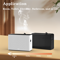 CREAROMA Nouveau diffuseur d'arômes à détection radar automatique, pulvérisation pour petite surface, utilisation sans eau, huile, alimentation de type C