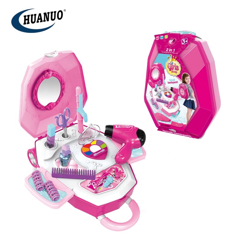 deAO Coffret Coiffure Enfant Lisseur Boucleur Sèche-Cheveux Set Mode | Non Toxique, Machine à Tresser, le Maquillage Jouet, Fards à Paupières, Accessoires Coiffure, Jeu Créatif pour Enfants deAO Coffret Coiffure Enfant Lisseur Boucleur Sèche-Cheveux Set Mode | Non Toxique, Machine à Tresser, le Maquillage Jouet, Fards à Paupières, Accessoires Coiffure, Jeu Créatif pour Enfants