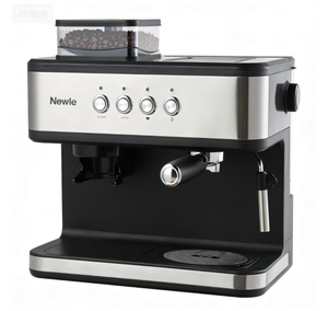 Machine à <span class=keywords><strong>café</strong></span> expresso et à filtre 2 <span class=keywords><strong>en</strong></span> 1, 20 bars de pression, réservoir de 1,5 L, 1850 W, système double, avec mousseur à lait, finition mate - Product Image 4