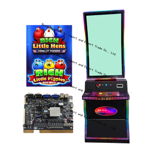Oink and Cluck to Riches HET Rich Little Hens o Piggies Pantalla Vertical 2 en 1 Placa PCB Táctil Proveedor de Máquinas Recreativas con Monedas en Inglés - Product Image 2