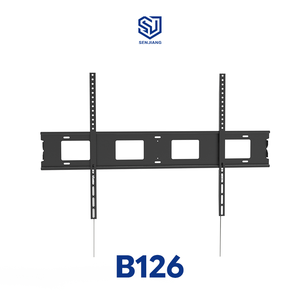 Support mural pour téléviseur OEM/ODM B126, fixation murale pour téléviseur, fixation murale pour plafond avec vis de sécurité, support d'écran ultra fin pour téléviseurs de 60 à 150 pouces - Product Image 1