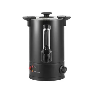 8-45L Silver Black Commercial Hot Water Coffee Dispenser Catering Milk Tea Beverage Water Boiler