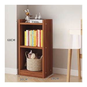 Estantería Multiusos de Gran Capacidad, Librería con Múltiples Niveles, Estante Pequeño para Espacios Reducidos, Ahorro de Espacio, Panel de Madera, de Pie - Product Image 2