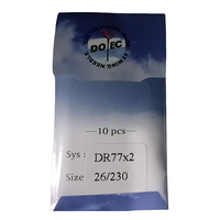 Aiguilles à coudre Dotec DR77 pour machines à coudre, légères, pour vêtements, chaussures, sacs à main