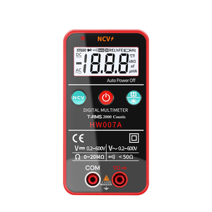 007A 2000 Counting Automatic Range High-Precision 4-Digit Display Measuring Instrument Multi-functional Multimeter 0-600V AC/DC