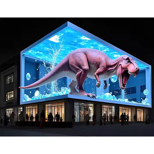 P10 P8 P5 P4 Immersive Advertising Interactive Video <b>Wall</b> Screen Outdoor 3D LED <b>Display</b> - Product Image 1