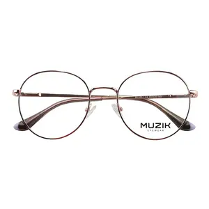 ML6051 Wholesale Big Round Shape Eyeglasses Light Optical Frames Full Thin Eyewear Metal Glasses Frames
