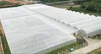 Filet en plastique blanc et vert pour jardins potagers, filet anti-insectes pour serres, service de découpe sur mesure