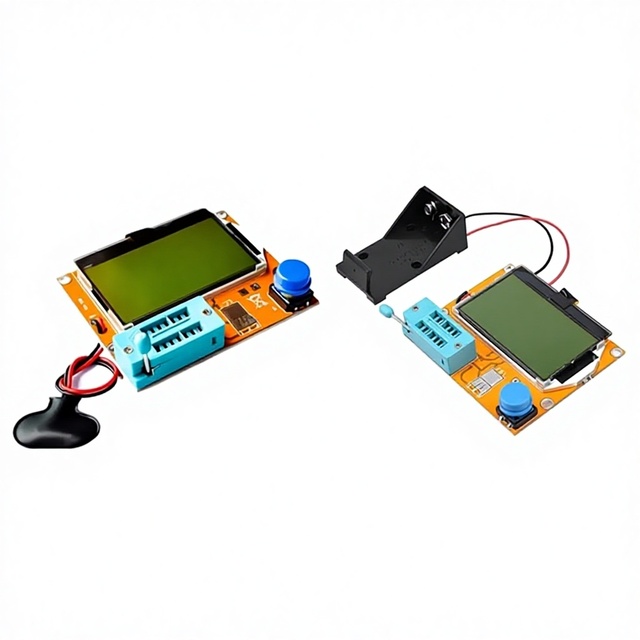 LCR-T4 Graphical Transistor Tester Resistance Capacitance ESR LCD Display Module