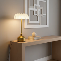 Lampe de table LED sans fil de luxe moderne en acrylique avec commande tactile, 3 couleurs d'ambiance, pour chambre à coucher, salon, restaurant, décoration de bureau