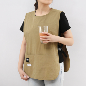 Moda impermeabile uniforme da parrucchiere gilet toelettatura per animali da lavoro da barbiere abiti da cucina cibo resistente all'olio <span class=keywords><strong>grembiule</strong></span> - Product Image 3