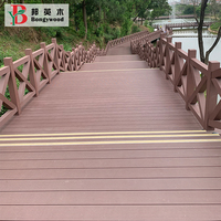 Prix d'usine Engineered Outdoor WPC Decking Wood Plastic Composite Flooring