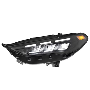 ชุดไฟหน้า LED แบบดัดแปลงสำหรับ Mondeo ปี 17-20 สไตล์ <span class=keywords><strong>Mustang</strong></span> พร้อมไฟ DRL และไฟเลี้ยวแบบ Sequential - Product Image 1